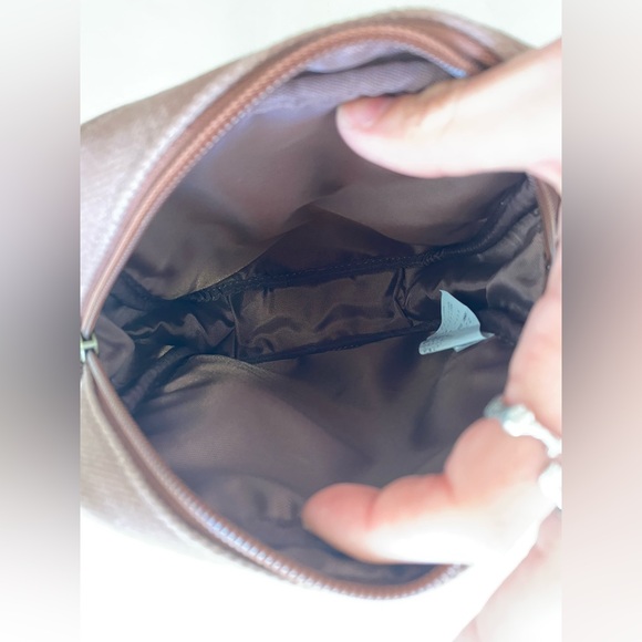 Pendleton Alto Mesa Crossbody Satchel Brown Cotton Canvas Wool Panel Unisex - Picture 3 of 9